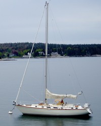 Skylark on Mooring
